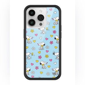 Wildflower Snoopy iPhone 14 Pro case